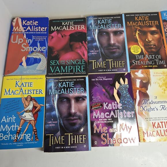 Vtg Romance Book Books Erotic Fiction Katie Macalister Lot of 11 Adult - Picture 6 of 7